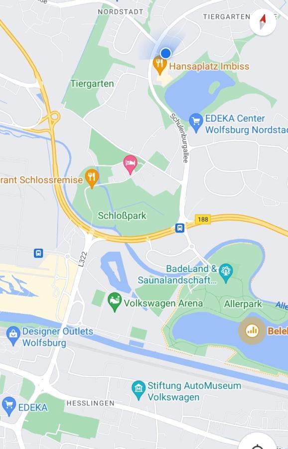 " Die Wolfs Burg" 50Qm & Zentrumsnah Wolfsburg Dış mekan fotoğraf